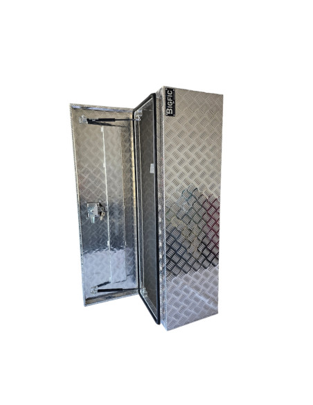 COFFRE ALUMINIUM 175L DIM. 1220 X 380 X 380 MM