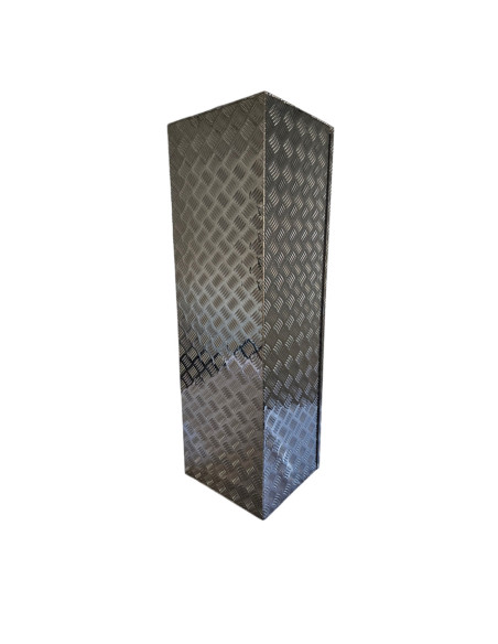 COFFRE ALUMINIUM 175L DIM. 1220 X 380 X 380 MM