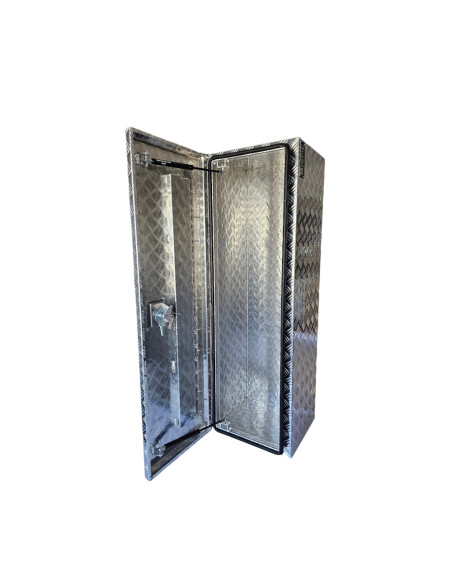 COFFRE ALUMINIUM 175L DIM. 1220 X 380 X 380 MM