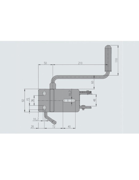 ALKO TREUIL MANUEL AUTOFREINÉ 450 COMPACT NU HALAGE 1200 KG LEVAGE 450 KG