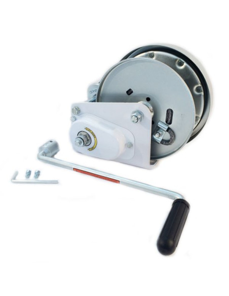 BIGFIC TREUIL MANUEL AUTOFREINÉ CORDE 10 M HALAGE 1588 KG