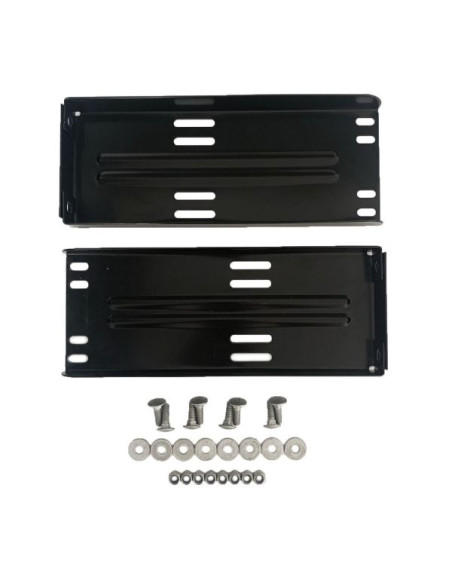 SUPPORTS DE COFFRE SOUS CHASSIS OUVERTURE FACE 340 X 135 X 38 MM