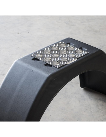 SUPPORT DE CAISSON OU DE GARDE BOUE (FONCTION MARCHE PIED)