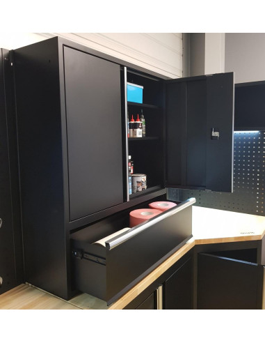 ENSEMBLE MEUBLE D'ATELIER LONGUEUR 915 MM