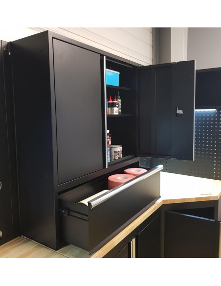 ENSEMBLE MEUBLE D'ATELIER LONGUEUR 915 MM