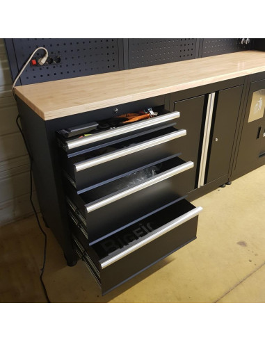 ENSEMBLE MEUBLE ATELIER LONGUEUR 2000 MM