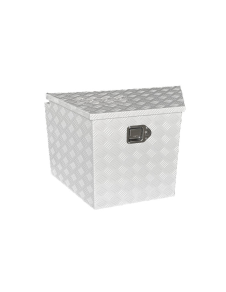 COFFRE ALUMINIUM DE REMORQUE TRAPEZE 95L DIM. 720/400 X 380 X 460 MM