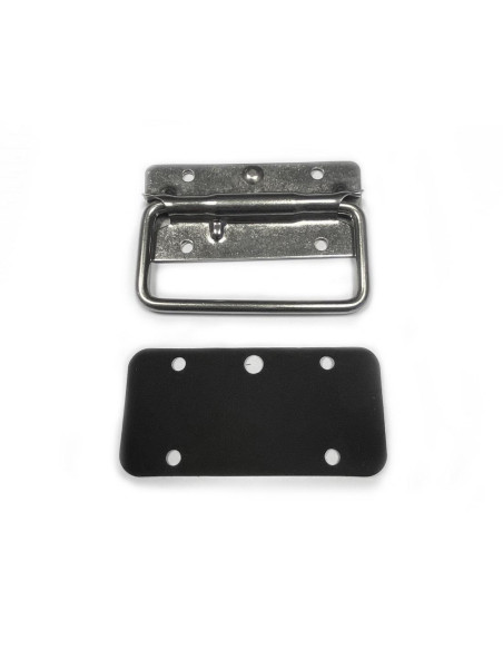 POIGNÉE RABATTABLE À RESSORT EN ACIER ZINGUÉ