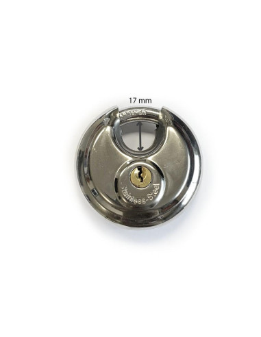 CADENAS ANTIVOL ROND AVEC 2 CLEFS