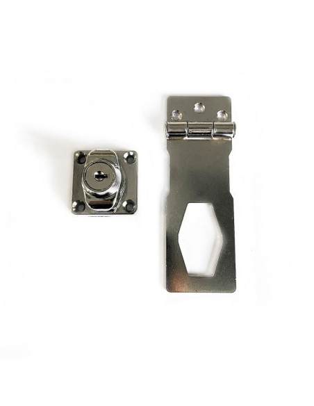 FERMETURE SÉCURISÉE EN 2 PARTIES (LIVRÉE AVEC 2 CLEFS)