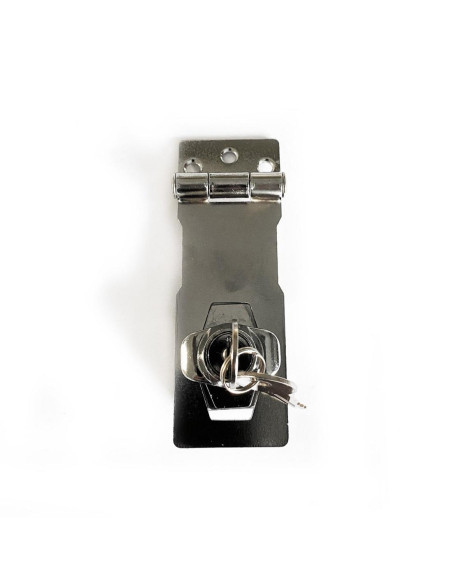 FERMETURE SÉCURISÉE EN 2 PARTIES (LIVRÉE AVEC 2 CLEFS)