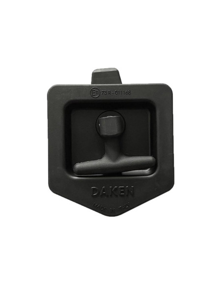 FERMETURE À CLEF ENCASTRABLE POUR COFFRE DAKEN 130 X 125 MM