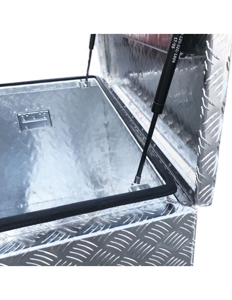 COFFRE ALUMINIUM OUVERTURE DESSUS 325L DIM. 910 X 600 X 600 MM