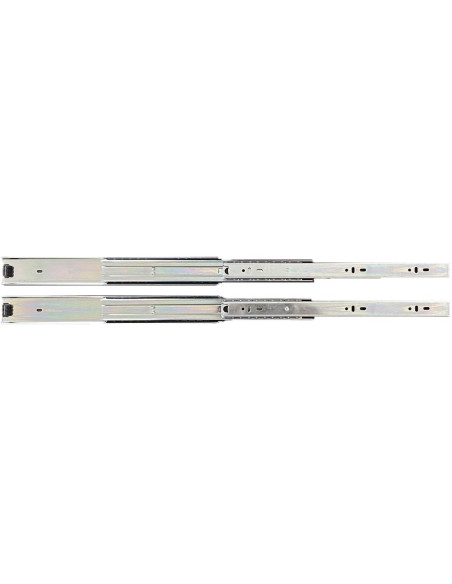 COULISSE GLISSIÈRE TÉLESCOPIQUE 350 X 45 MM (VENDU PAR PAIRE) CAPACITÉ 50 KG