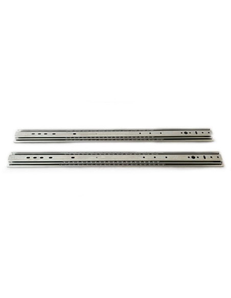 COULISSE GLISSIÈRE TÉLESCOPIQUE 600 X 53 MM (VENDU PAR PAIRE) CAPACITÉ 70 KG