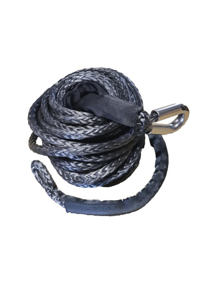 CORDE SYNTHÉTIQUE Ø 8 MM X 12 M (CONVIENT POUR TREUIL RÉF. 03082C)