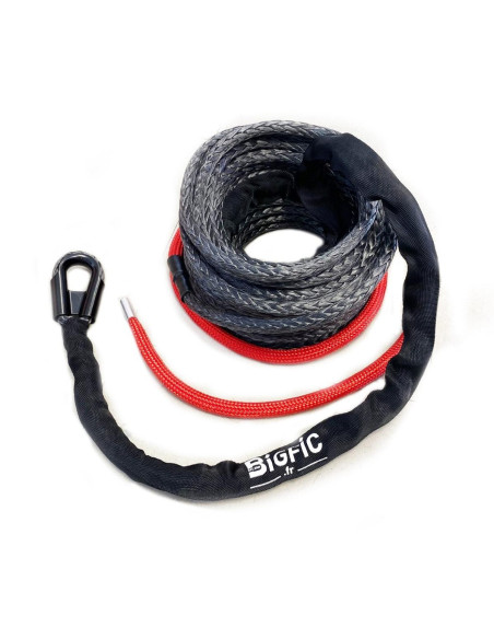 CORDE SYNTHÉTIQUE Ø10 MM LONGUEUR 20 M TRACTION MAX 6,5T
