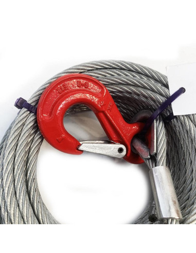 ALKO CÂBLE DE TREUIL Ø 7 MM LONGUEUR 20 M