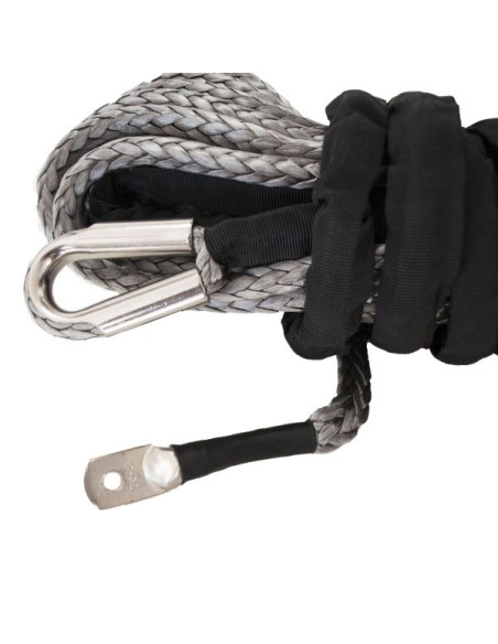 CORDE SYNTHÉTIQUE POUR TREUIL 20M Ø10 MM TRACTION MAX 6,5T (dernières unités)