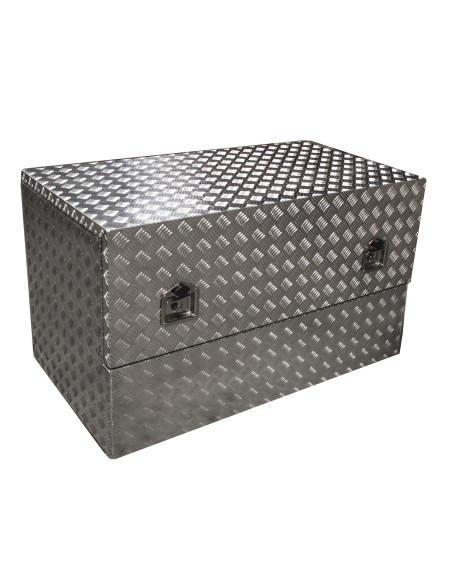 COFFRE ALUMINIUM 500L DIM. 1200 X 650 X 700 MM