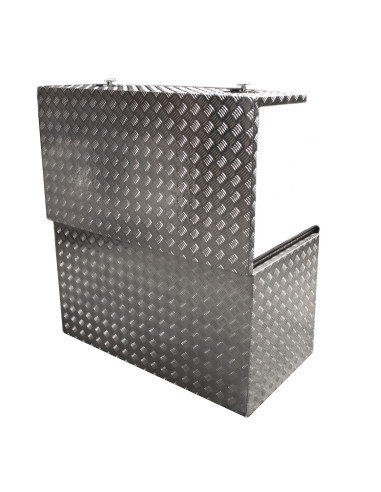 COFFRE ALUMINIUM 500L DIM. 1200 X 650 X 700 MM