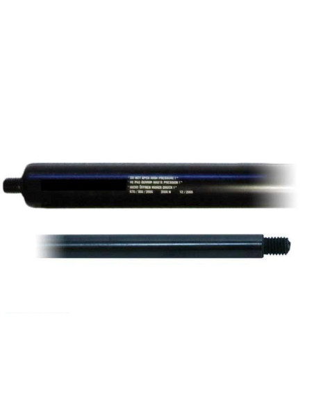 RESSORT À GAZ LONGUEUR 968 MM FORCE 2000N FILETAGE M10 (dernier exemplaire)