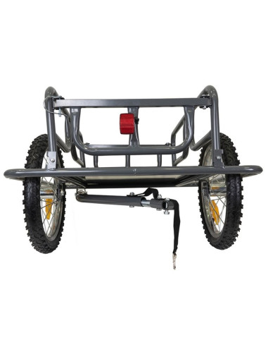 REMORQUE VÉLO TRANSPORT DE MARCHANDISES 60L