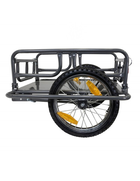 REMORQUE VÉLO TRANSPORT DE MARCHANDISES 60L