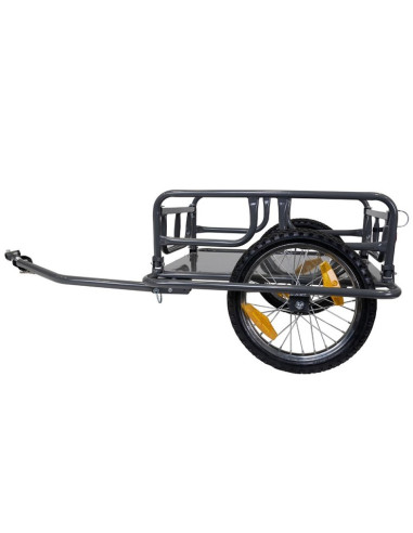 REMORQUE VÉLO TRANSPORT DE MARCHANDISES 60L