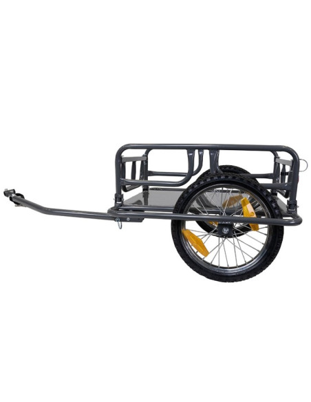 REMORQUE VÉLO TRANSPORT DE MARCHANDISES 60L