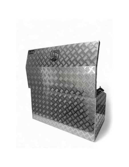 COFFRE ALUMINIUM 190L DIM. 900 X 500 X 500 MM