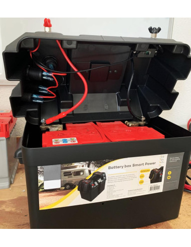COFFRE À BATTERIE INTELLIGENT (12V) AVEC PRISES...
