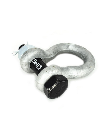 MANILLE LYRE AVEC MAILLON NOIR 8,5T 1/0 DIN