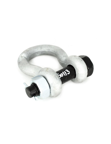 MANILLE LYRE AVEC MAILLON NOIR 8,5T 1/0 DIN