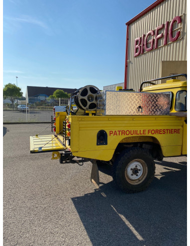 COFFRE ALUMINIUM 50L DIM. 750 X 220 X 400 MM