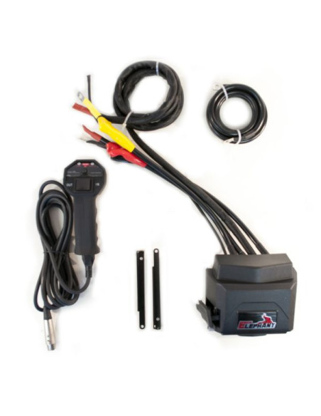 KIT RELAIS ET TÉLÉCOMMANDE COMPLET POUR COMMANDE DES TREUILS 12V 12000 LBS