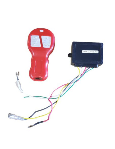 RECEPTEUR AVEC 1 TELECOMMANDE POUR TREUIL ELECTRIQUE 12V