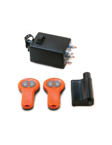 RECEPTEUR AVEC RELAIS 12V DANS BOITIER + 2...