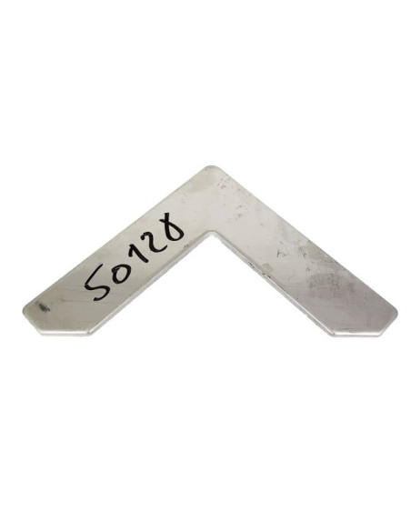 EQUERRE DE RENFORT OU DE FIXATION DE COFFRES CAISSONS  EN ALUMINIUM 120 X 120 X