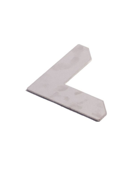 EQUERRE DE RENFORT OU DE FIXATION DE COFFRES CAISSONS  EN ALUMINIUM 150 X 150 X