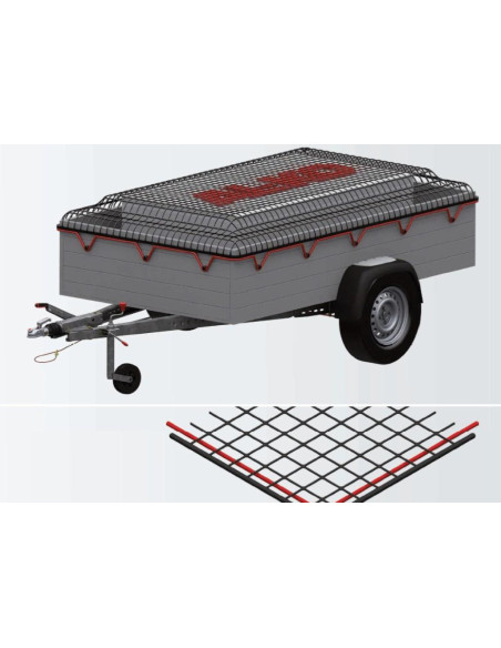 FILET DE TRANSPORT DE BENNE OU DE REMORQUE 5000 X 3500 MM AL-KO