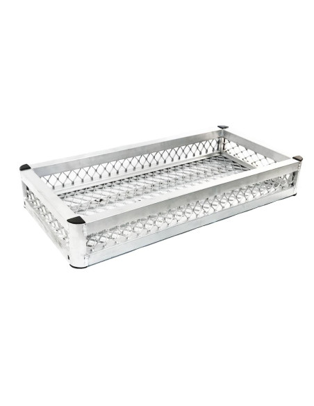 PANIER ALUMINIUM DE TRANSPORT AVANT 1000 X 500 X 150 MM