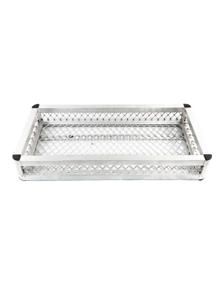 PANIER ALUMINIUM DE TRANSPORT AVANT 1000 X 500 X 150 MM