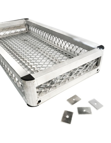 PANIER ALUMINIUM DE TRANSPORT AVANT 1000 X 500...
