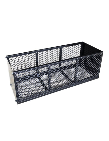 PANIER DE TRANSPORT ACIER GRILLAGÉ À ASSEMBLER 1110 X 400 X 400 MM