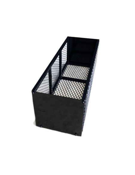 PANIER DE TRANSPORT ACIER GRILLAGÉ À ASSEMBLER 1110 X 400 X 400 MM
