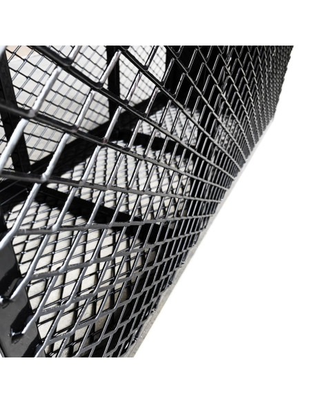 PANIER DE TRANSPORT ACIER GRILLAGÉ À ASSEMBLER 1110 X 400 X 400 MM