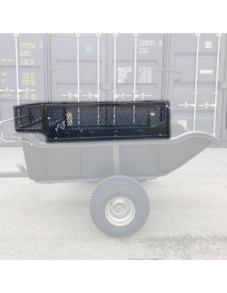 RÉHAUSSES GRILLE & PANIER POUR REMORQUE QUAD RÉF. 03433 ET 03548