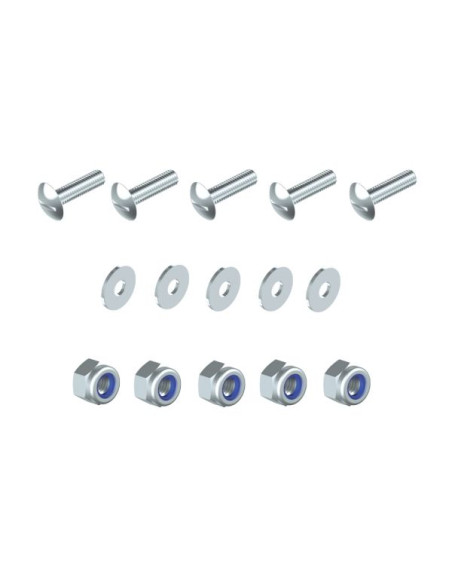 KIT VISSERIE ACIER POUR CHARNIÈRES DÉMONTABLES REF.50343 ET 50344