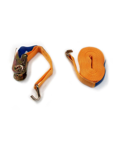 SANGLE D'ARRIMAGE À CLIQUET 6 M CAPACITÉ 1 000 KG